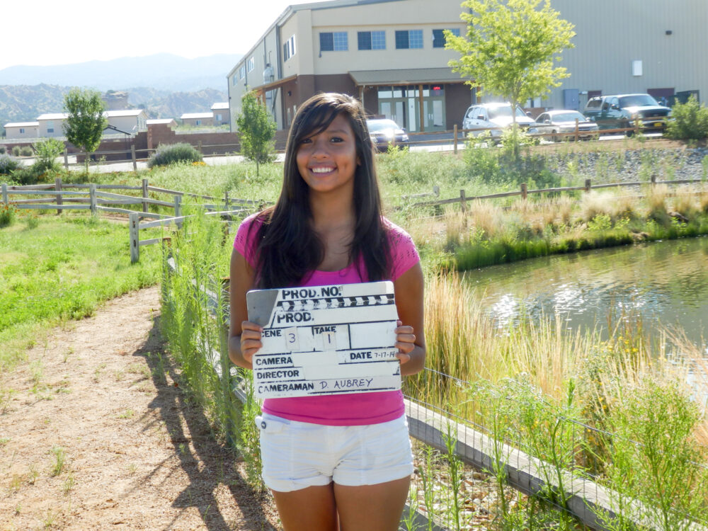 Nambe Film Workshop Student